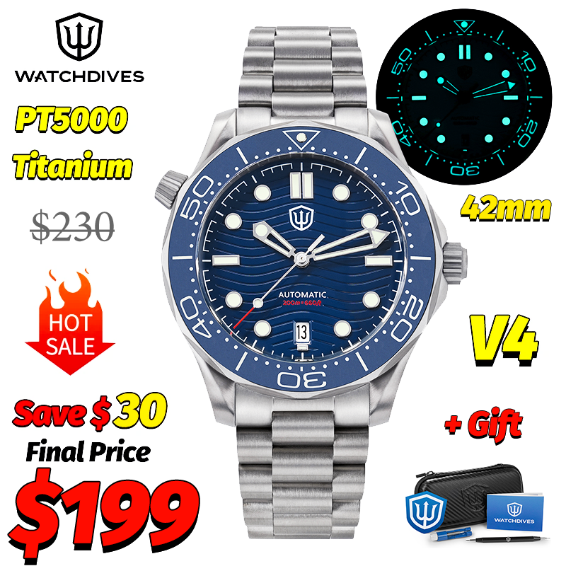 Luxury Watch Price - Watchdives WD007 V4 007 NTTD Mechanical
