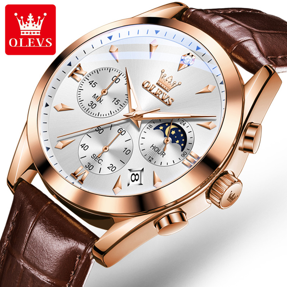 Luxury Watch Exhibition - OLEVS Brand New Fashion Quartz Watch