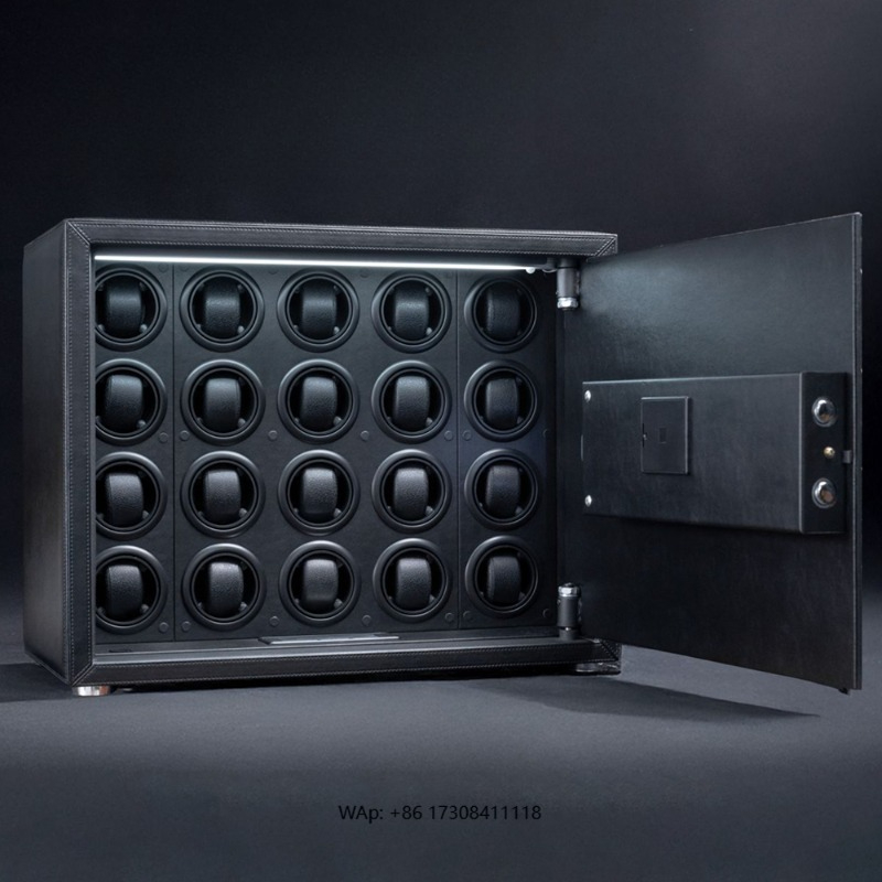 Luxury Watch Display Case - Luxury Automatic Watch Winder with Fingerprint