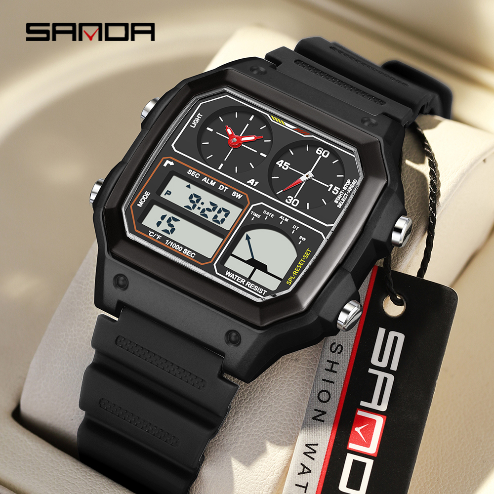 Fashion SANDA 6257 Popular Men - Luxury Watch Shop 리뷰 및 가격