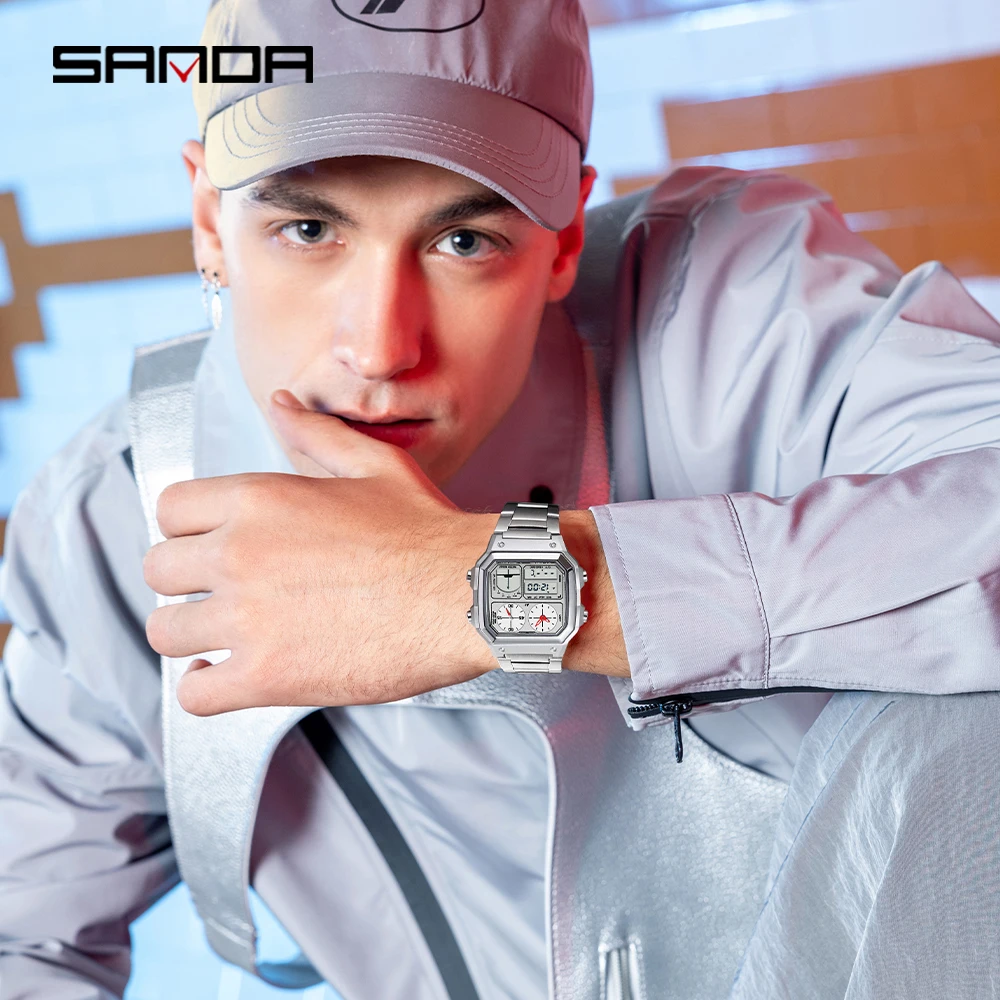Fashion SANDA 6257 Popular Men - Luxury Watch Shop 리뷰 및 가격