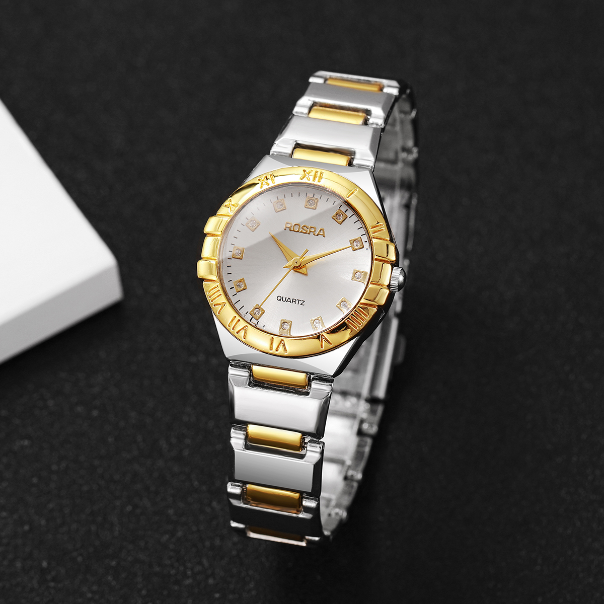 Luxury Rhinestone Women Quartz - Luxury Watch Case Travel 리뷰 및 가격