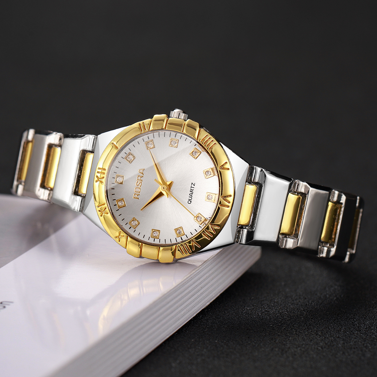 Luxury Rhinestone Women Quartz - Luxury Watch Case Travel 리뷰 및 가격