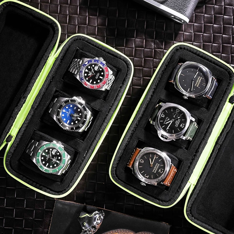 Luxury Tourist Watches 3slots  - Luxury Watch Case Travel 리뷰 및 가격