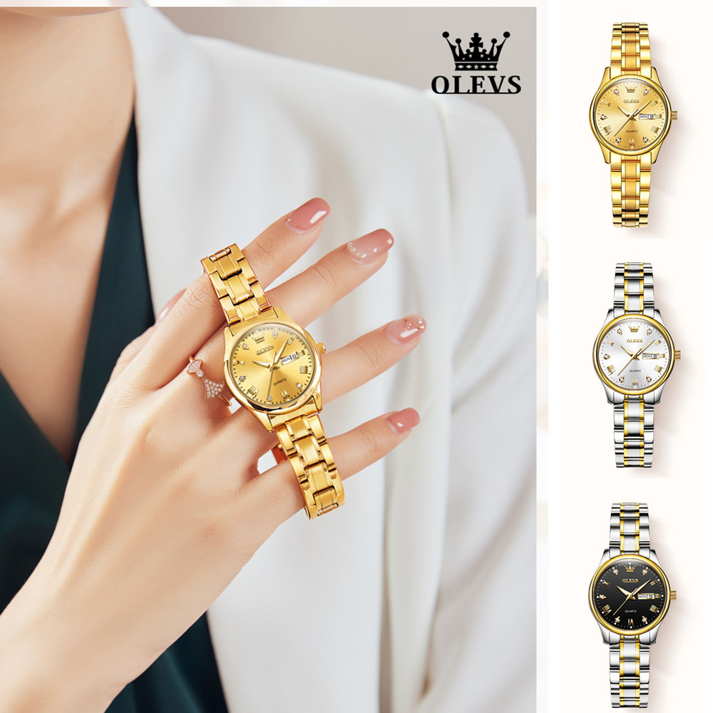 OLEVS 5563 New Fashion Women Q - Luxury Watch Leather Strap 리뷰 및 가격