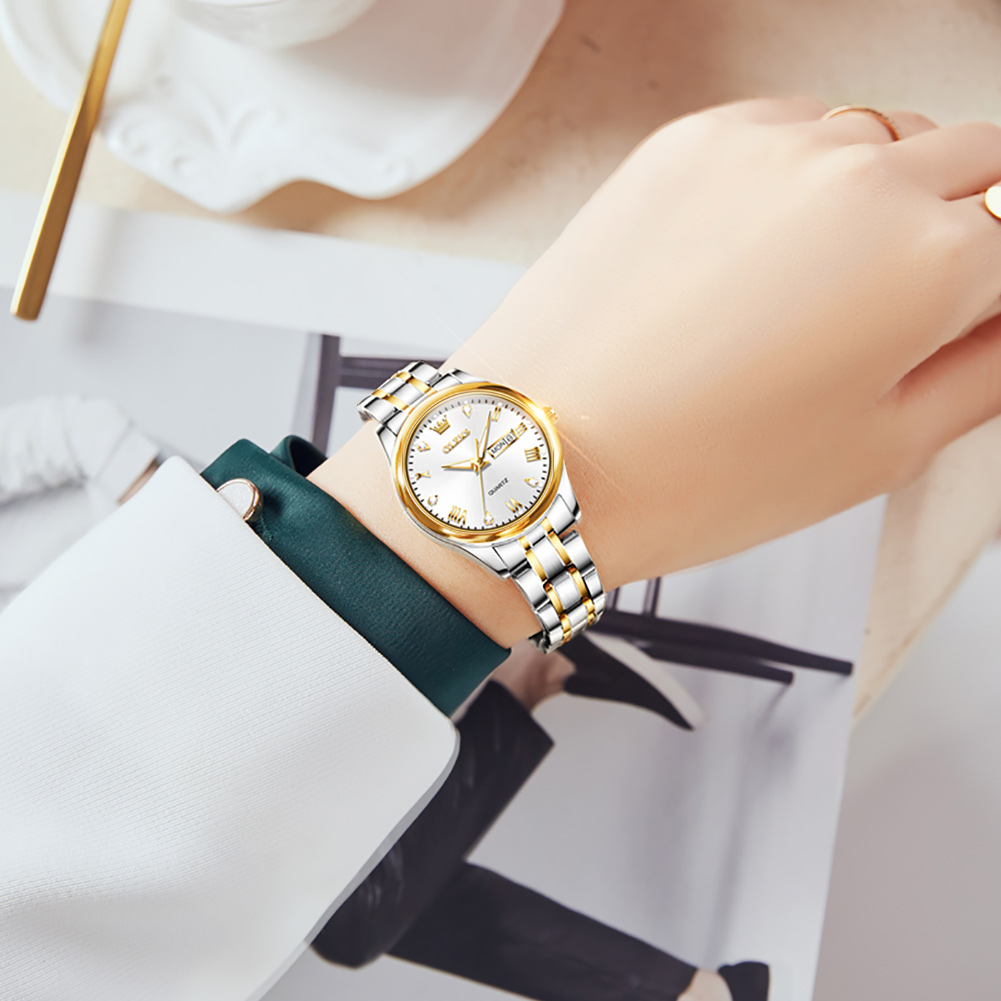 OLEVS 5563 New Fashion Women Q - Luxury Watch Leather Strap 리뷰 및 가격
