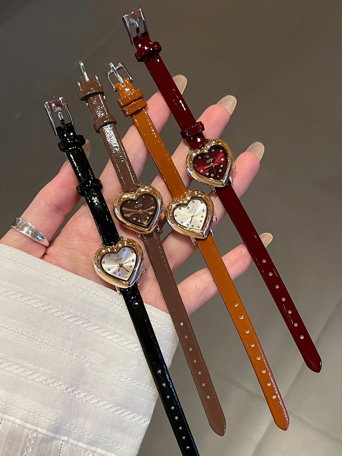 Light Luxury Compact Watch for - Luxury Watch Leather Strap 리뷰 및 가격