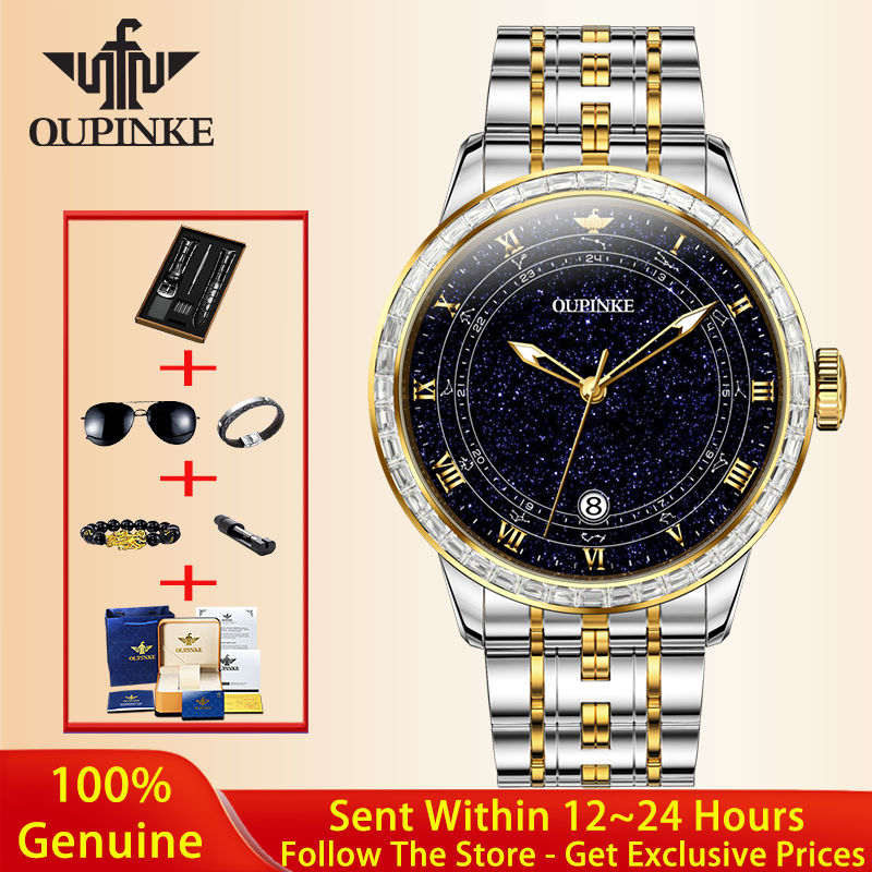 OUPINKE 3203 Fashion Men Watch - Luxury Watch All Brands 리뷰 및 가격