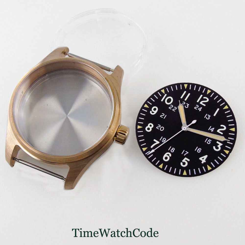 39mm Pilot Diver Watch Case So - Bronze Case Watch 리뷰 및 가격
