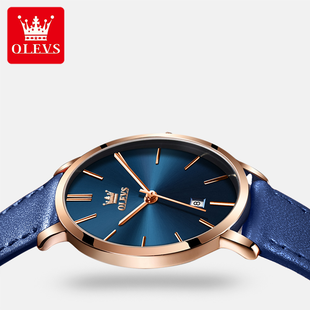 OLEVS Fashion Ultra Thin Women - Luxury Watch Leather Strap 리뷰 및 가격