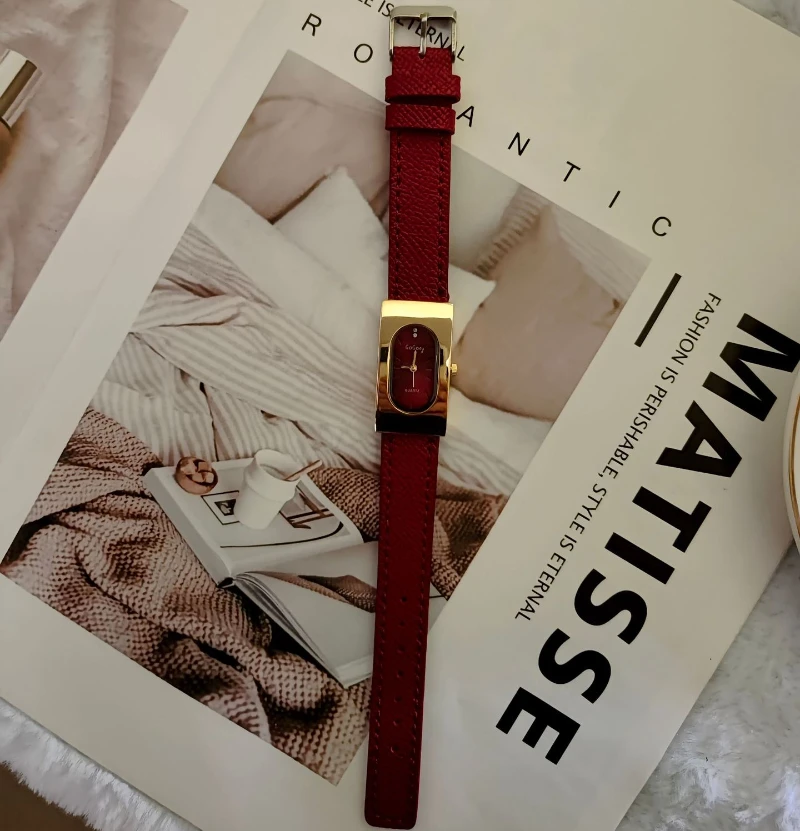 Luxury Ladies Brand Women Watc - Luxury Watch Leather Strap 리뷰 및 가격