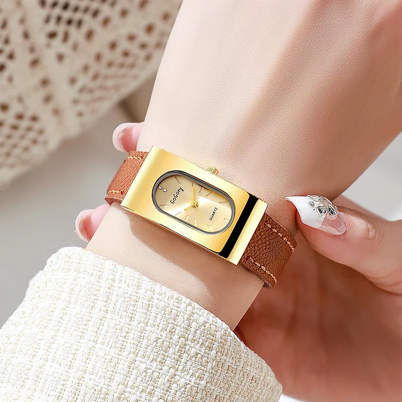 Luxury Ladies Brand Women Watc - Luxury Watch Leather Strap 리뷰 및 가격