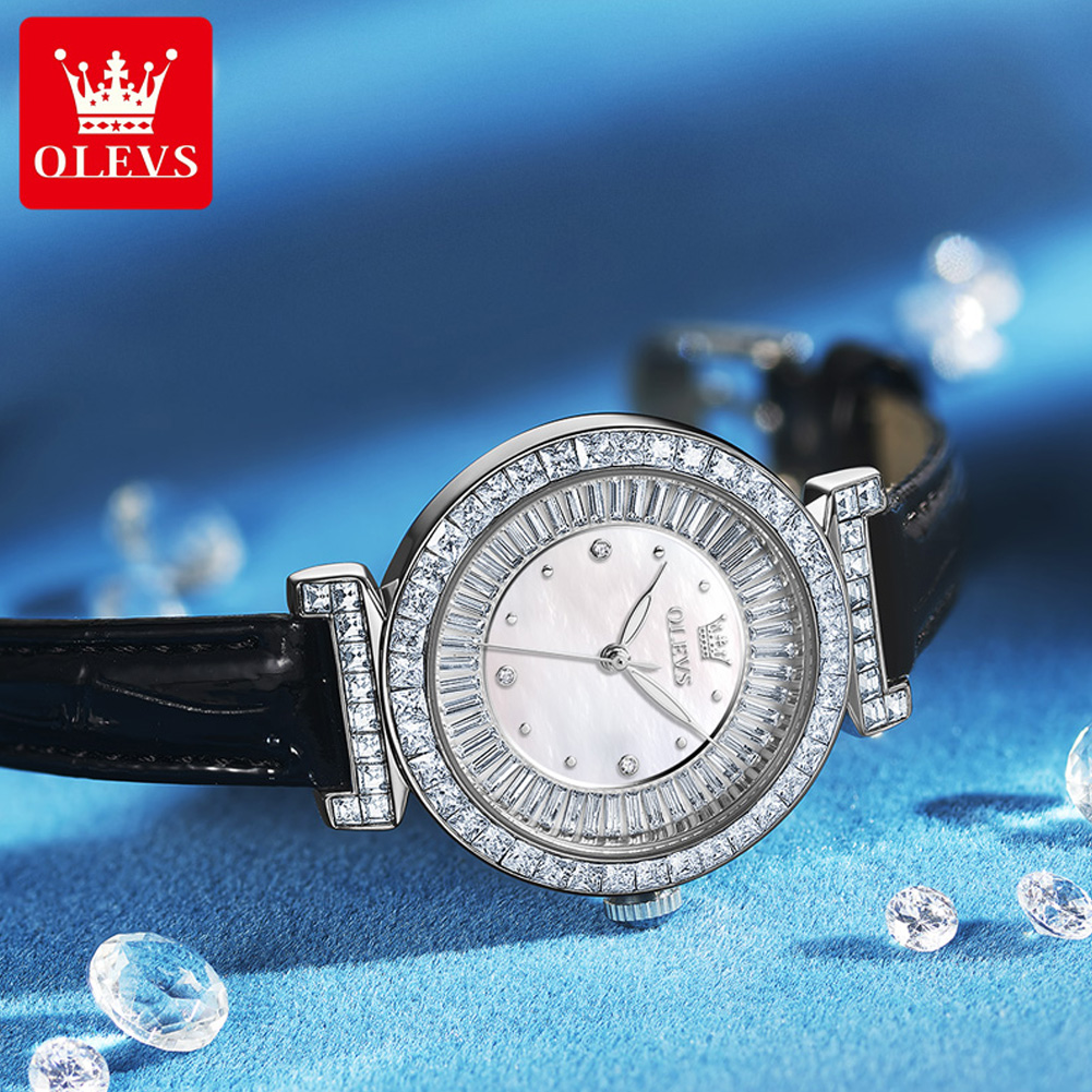 OLEVS 9983 Women's Watches Lig - Luxury Watch Leather Strap 리뷰 및 가격