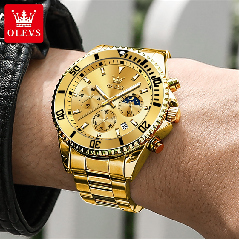 OLEVS Watch Men Top Brand Luxu - Luxury Watch Exhibition 리뷰 및 가격