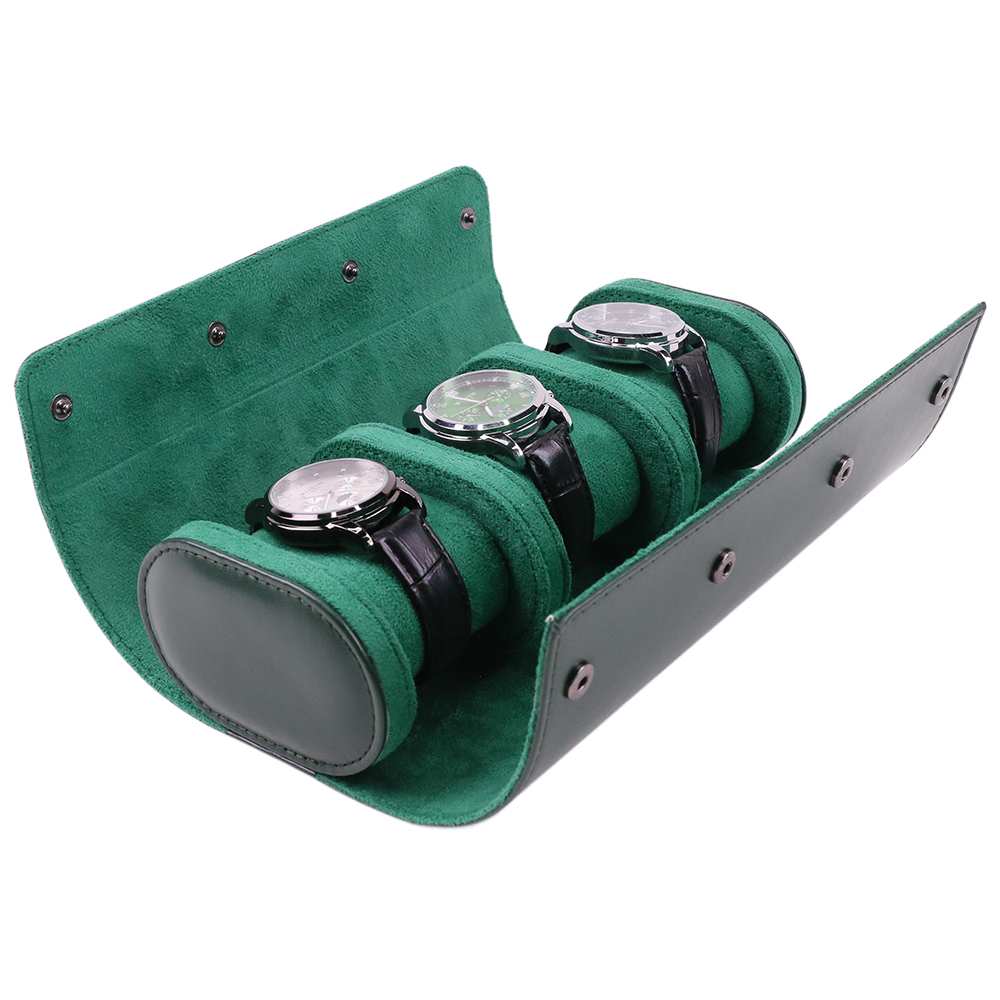 Luxury Portable 3 Slots PU Lea - Luxury Watch Case Travel 리뷰 및 가격