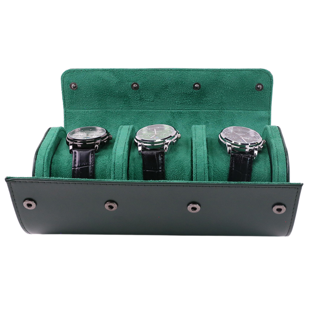 Luxury Portable 3 Slots PU Lea - Luxury Watch Case Travel 리뷰 및 가격