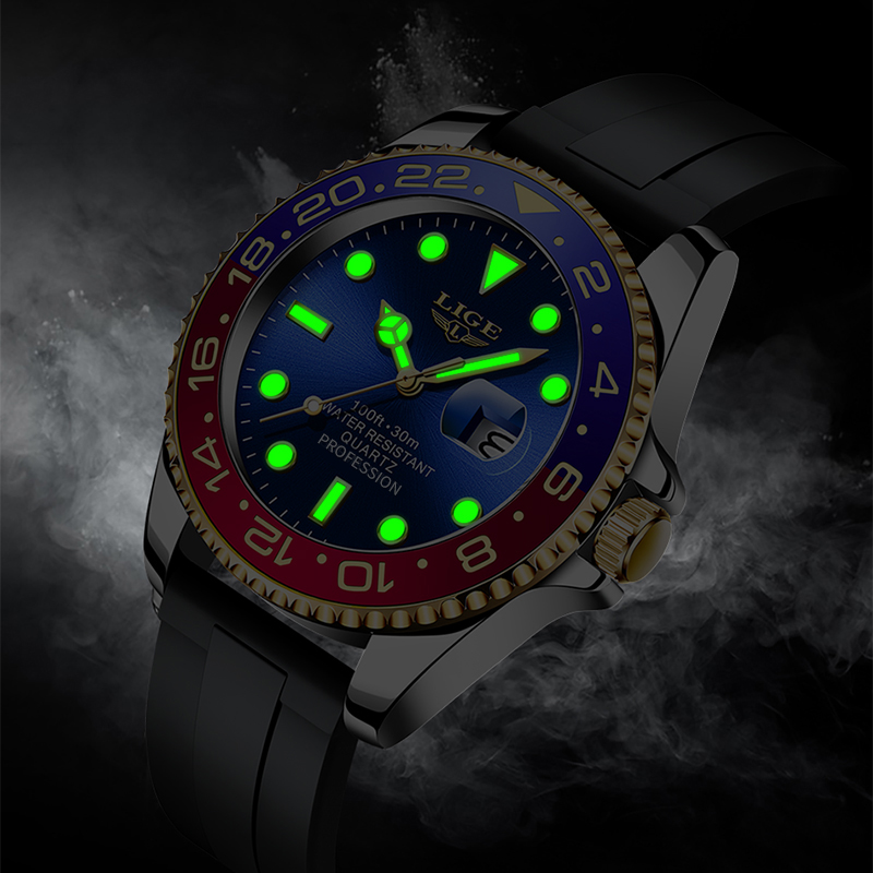 LIGE 2026 New Luxury Men Quart - Luxury Watch Display Case 리뷰 및 가격