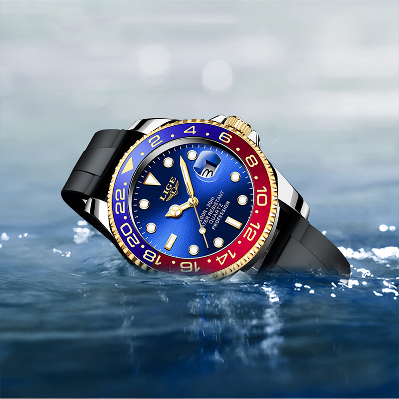 LIGE 2026 New Luxury Men Quart - Luxury Watch Display Case 리뷰 및 가격