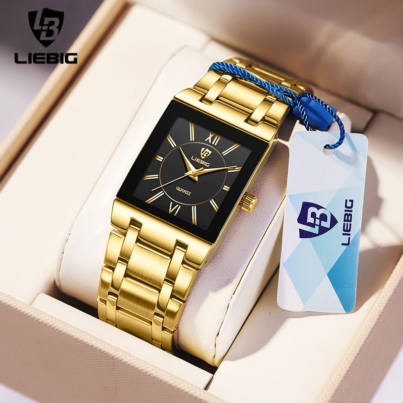 LiEBIG Luxury Golden Quartz Wr - Luxury Watch Price 리뷰 및 가격