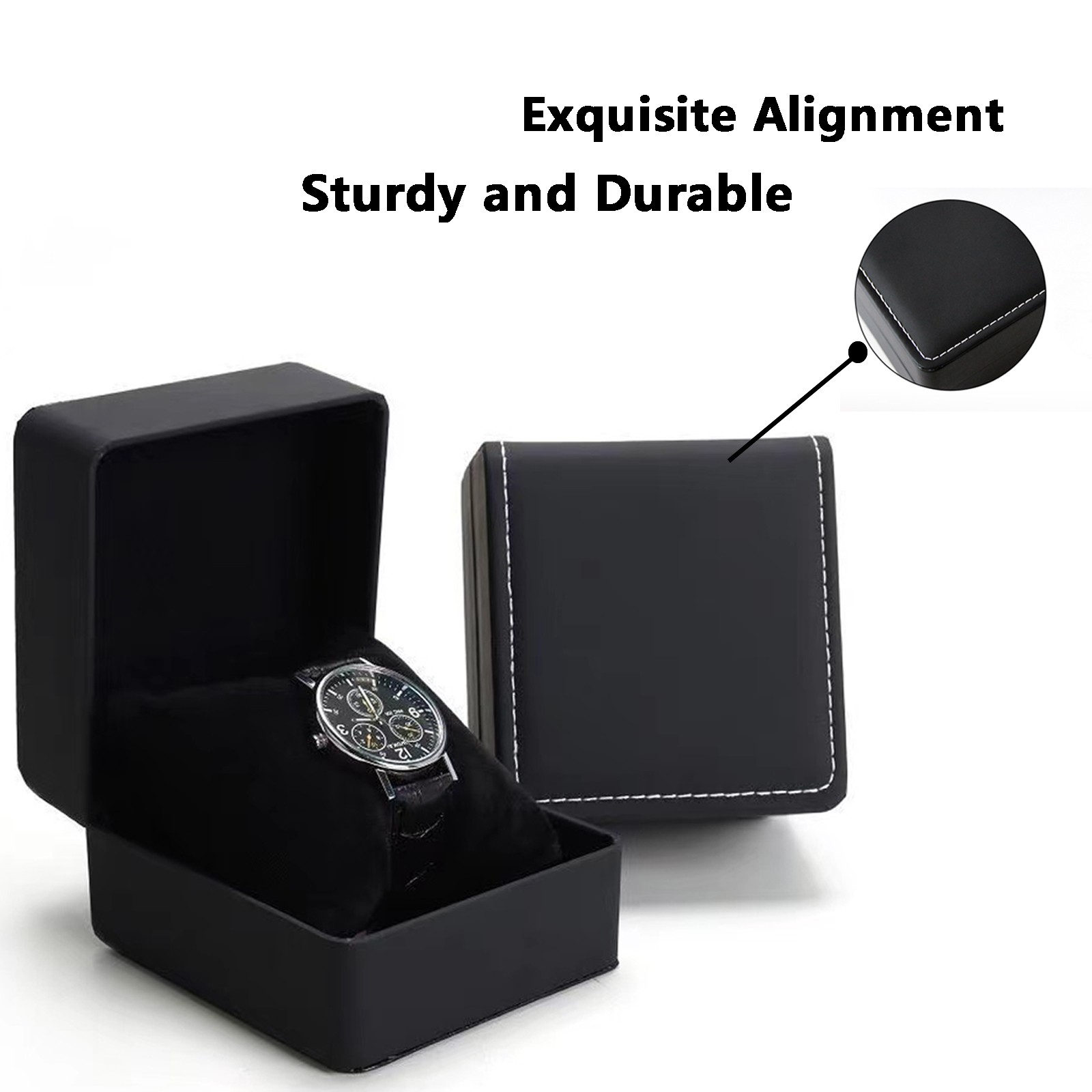 Lnofxas Black Single Watch Gif - Luxury Watch Collection Box 리뷰 및 가격