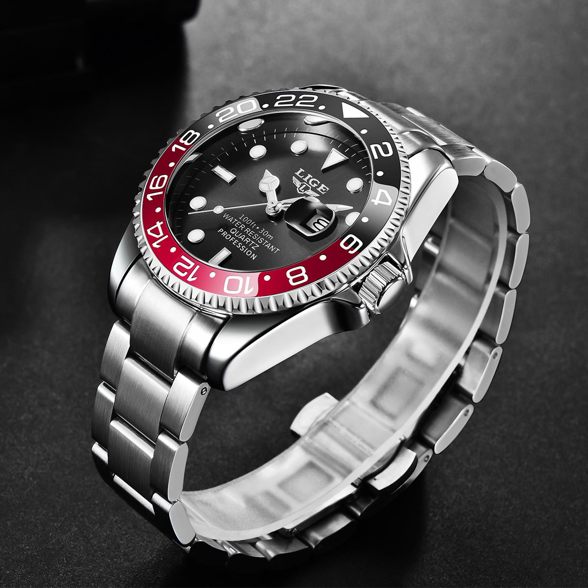 LIGE New Luxury Couple Watches - Luxury Watch Display Case 리뷰 및 가격