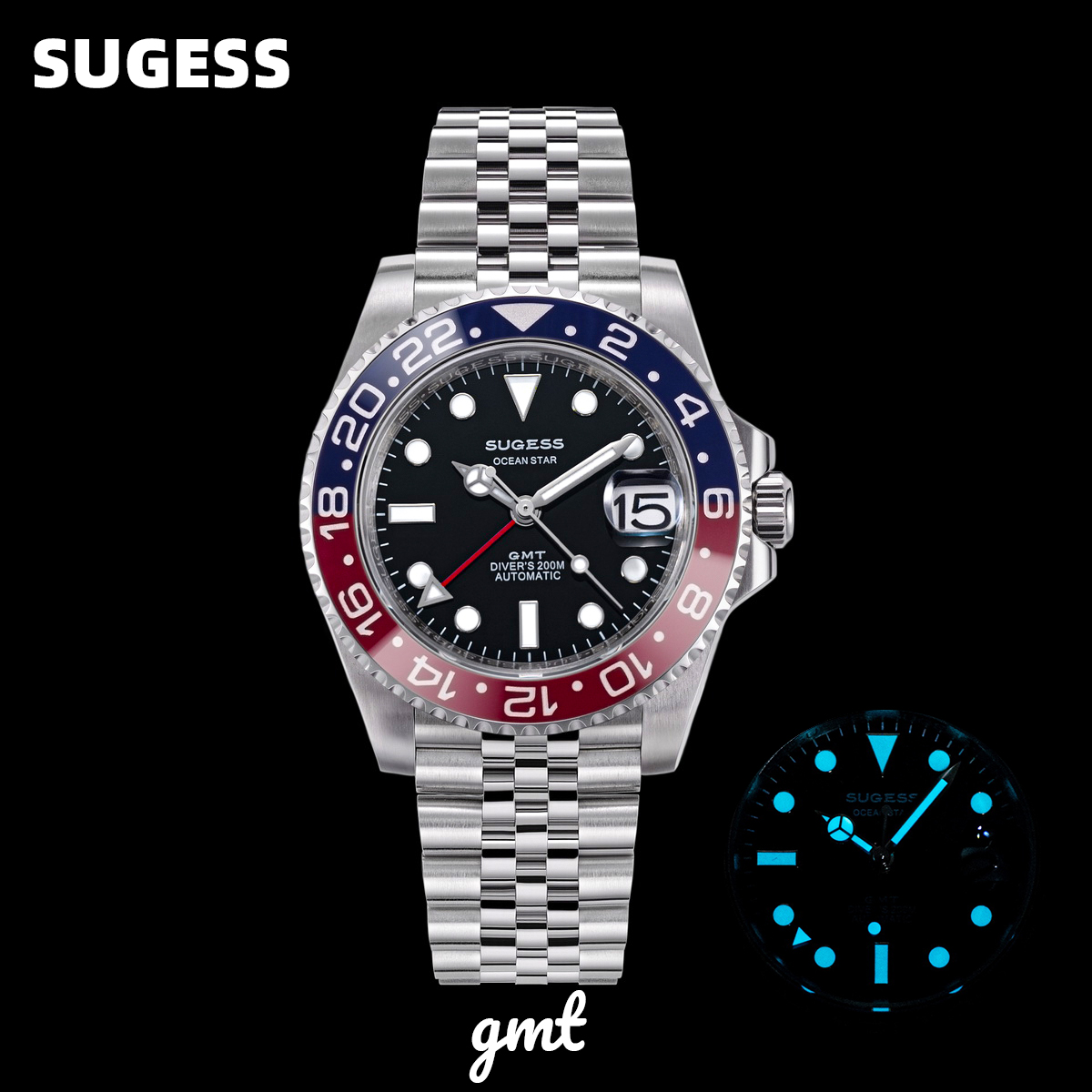 Sugess GMT Diving Watch of Men - Luxury Watch Expensive 리뷰 및 가격