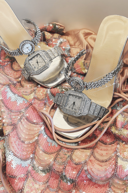 Original design Crystal watch  - Luxury Watch Leather Strap 리뷰 및 가격