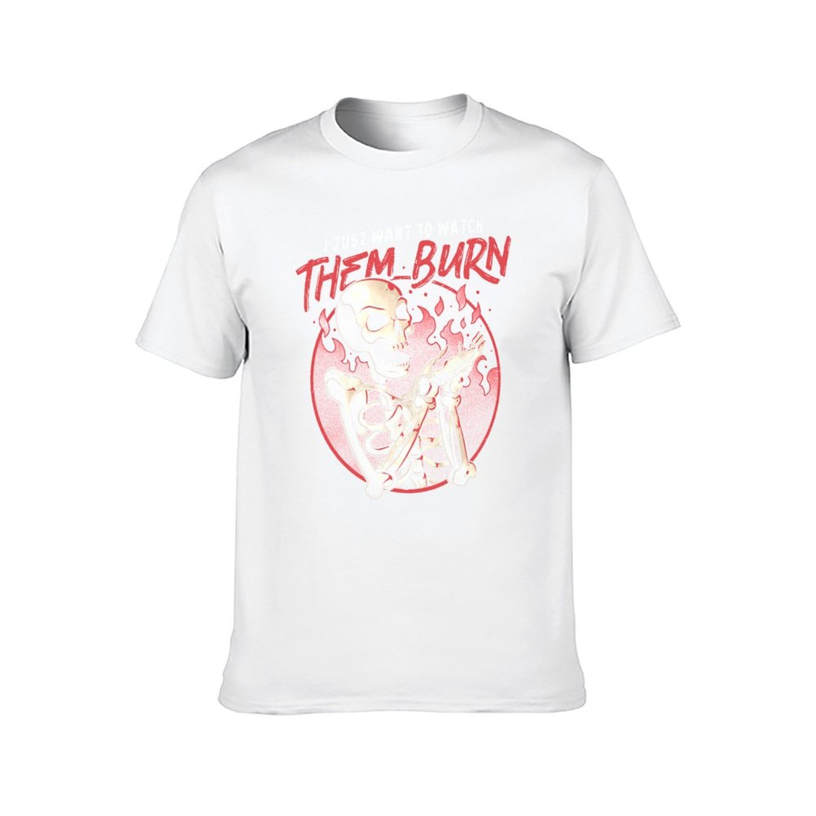 Watch Them Burn Skull Funny Gi - Luxury Watch China 리뷰 및 가격