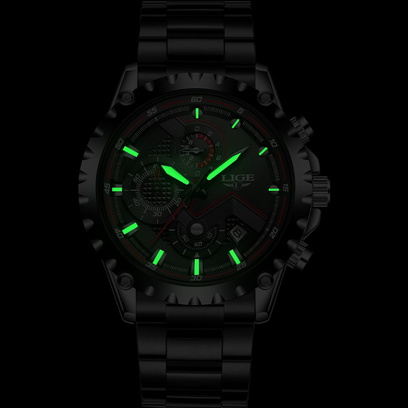 LIGE Top Brand Luxury Mens Fas - Luxury Watch All Brands 리뷰 및 가격