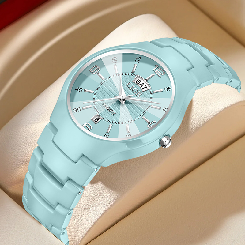 LIGE Luxury Elegant Quartz Wom - Luxury Watch Display 리뷰 및 가격