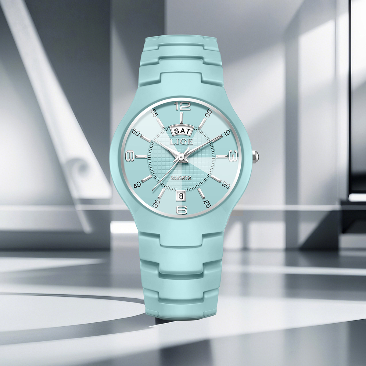 LIGE Luxury Elegant Quartz Wom - Luxury Watch Display 리뷰 및 가격