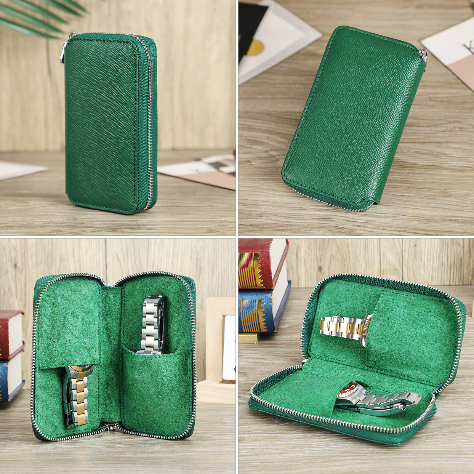 CONTACTS FAMILY Luxury Pouch w - Luxury Watch Case Travel 리뷰 및 가격