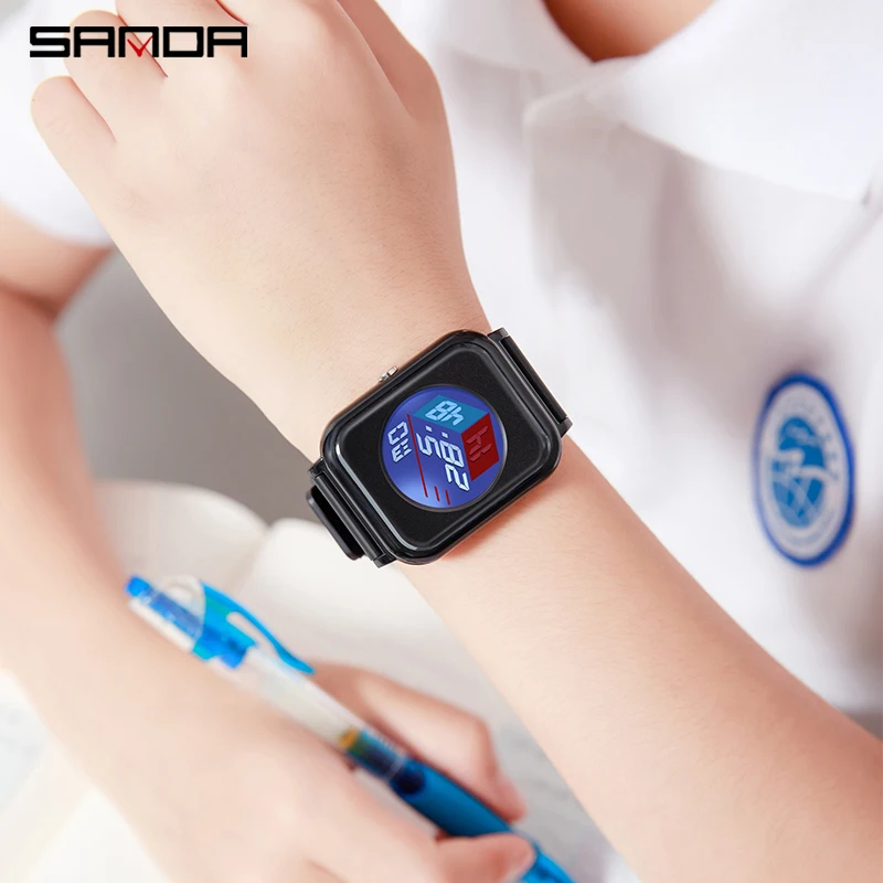 Sanda 6134 3D dial watch, male - Luxury Watch Shop 리뷰 및 가격