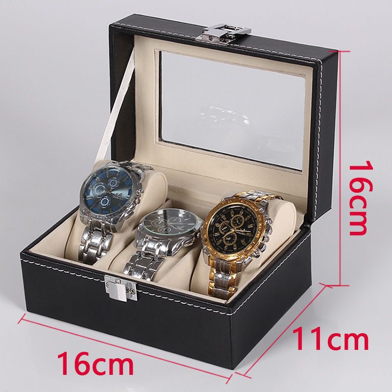 DOKW PU Leather Watch Box Trad - Luxury Watch Collection Box 리뷰 및 가격