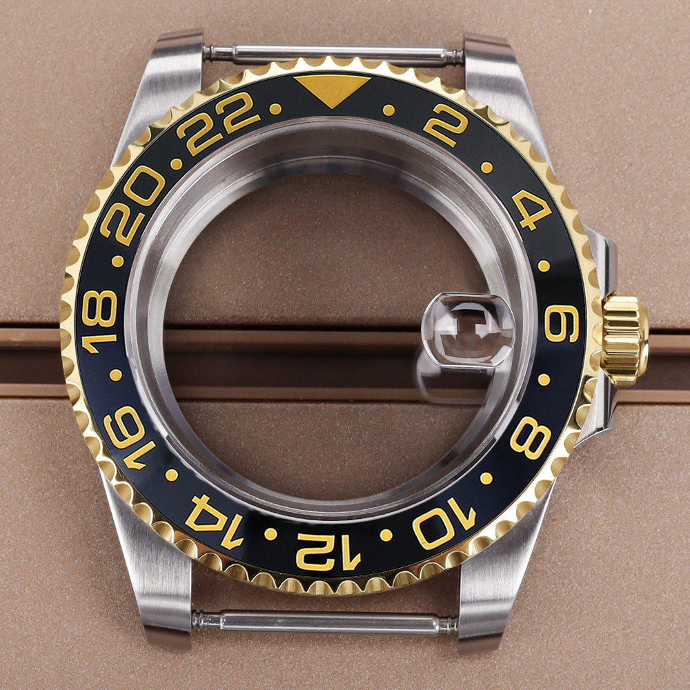 blak gold Bezel 40mm Luxury Wa - Bronze Case Watch 리뷰 및 가격