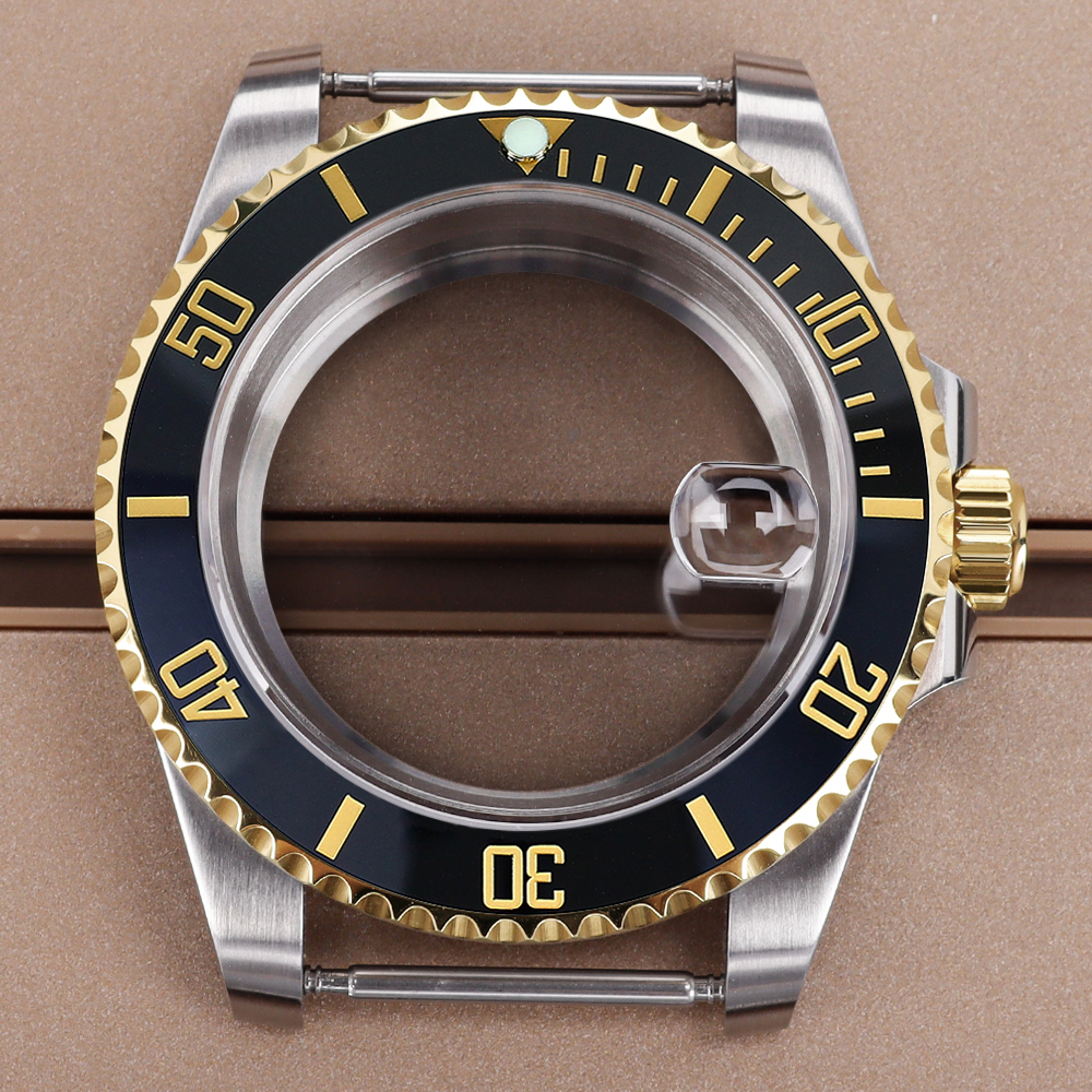 blak gold Bezel 40mm Luxury Wa - Bronze Case Watch 리뷰 및 가격