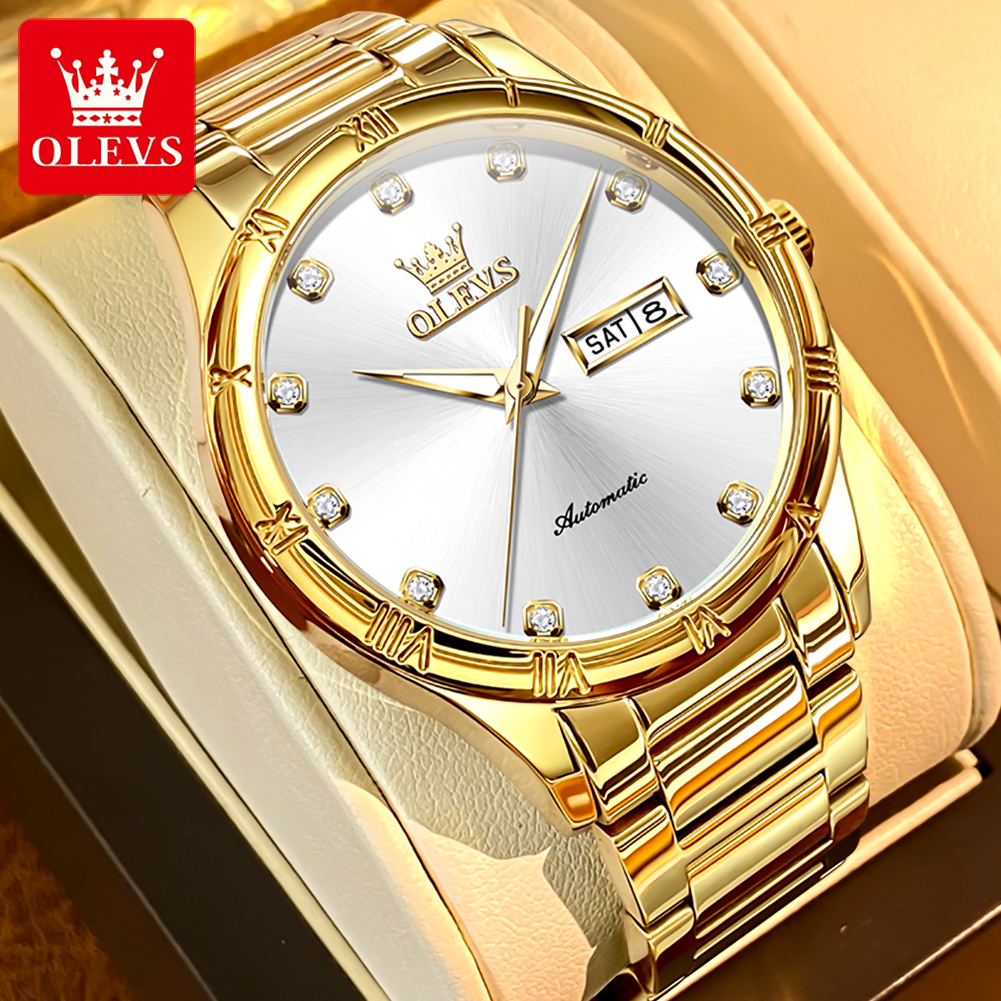 OLEVS Men's Watches Luxury Cas - Luxury Watch Display 리뷰 및 가격