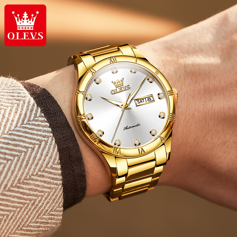 OLEVS Men's Watches Luxury Cas - Luxury Watch Display 리뷰 및 가격