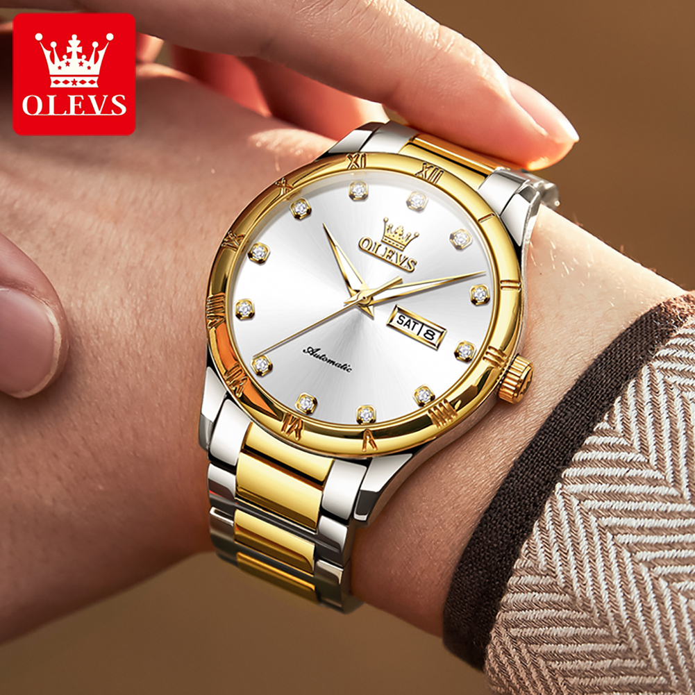 OLEVS Men's Watches Luxury Cas - Luxury Watch Display 리뷰 및 가격