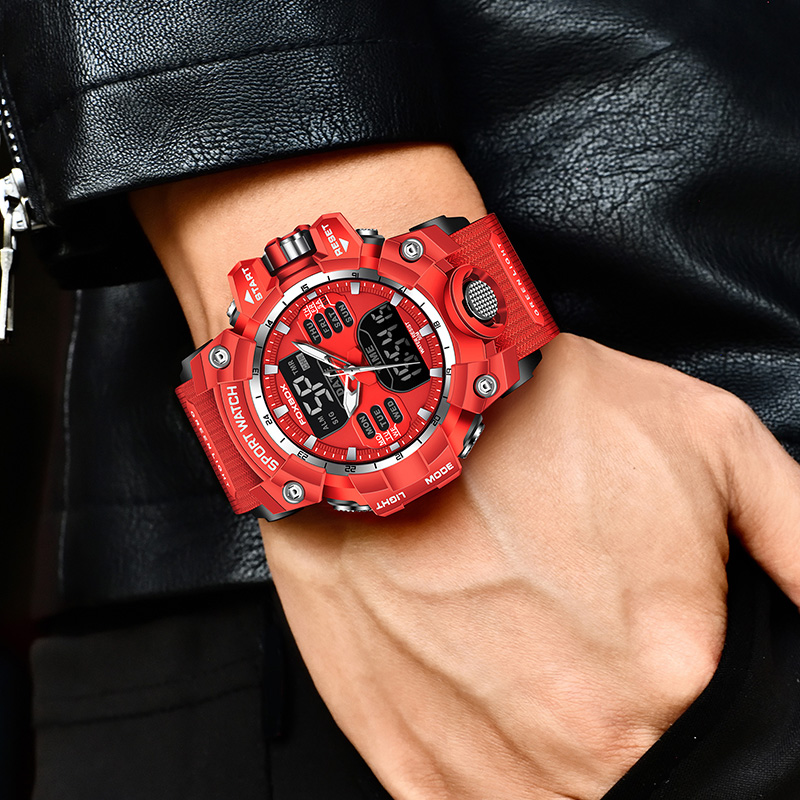 FOXBOX Military Watch for Men  - Luxury Watch Display Case 리뷰 및 가격