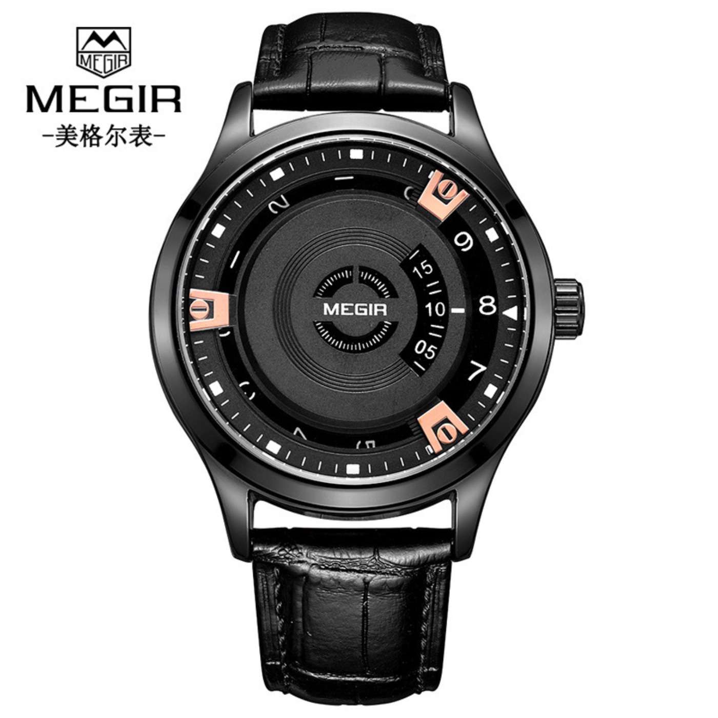 MEGIR Men Watches Luxury Leath - Luxury Watch Leather Strap 리뷰 및 가격