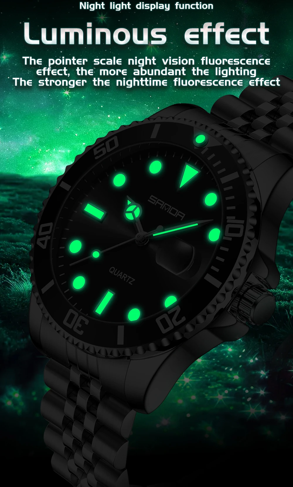 SANDA 1099 Fashion Luxury Men' - Luxury Watch Shop 리뷰 및 가격