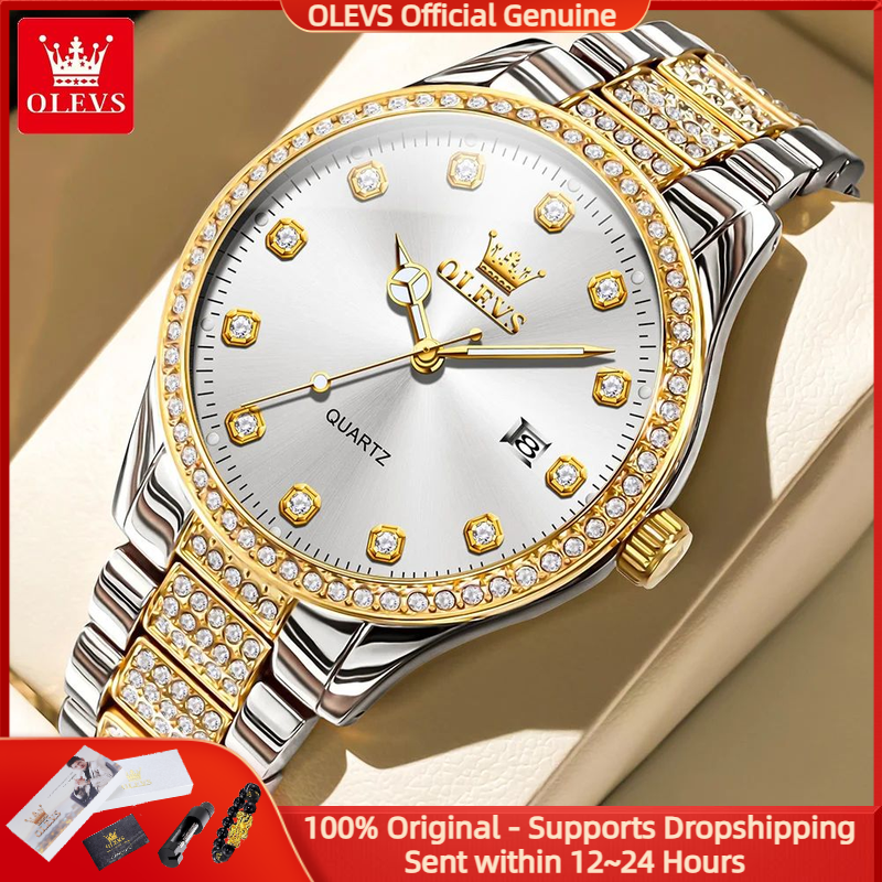 OLEVS 9905 All Diamond Luxury  - Luxury Watch All Brands 리뷰 및 가격