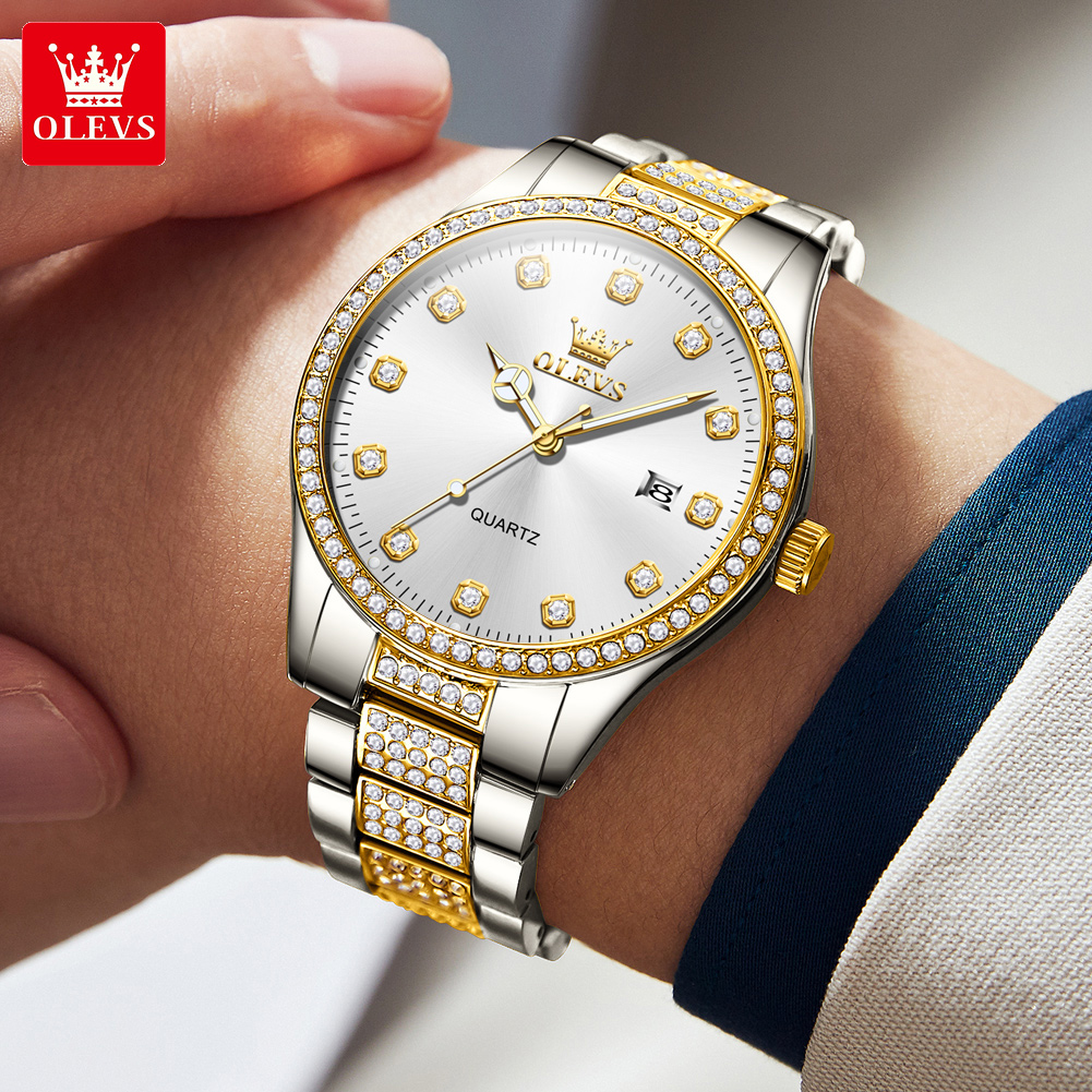 OLEVS 9905 All Diamond Luxury  - Luxury Watch All Brands 리뷰 및 가격