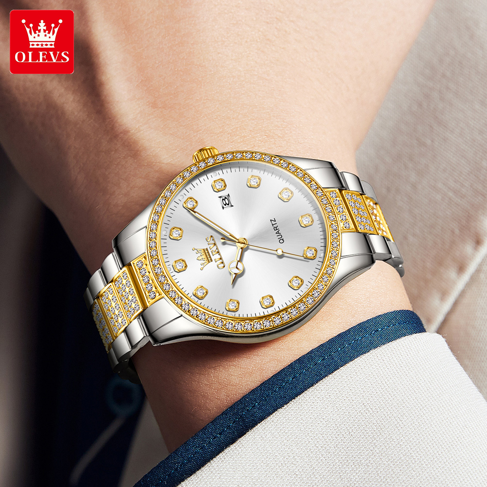 OLEVS 9905 All Diamond Luxury  - Luxury Watch All Brands 리뷰 및 가격