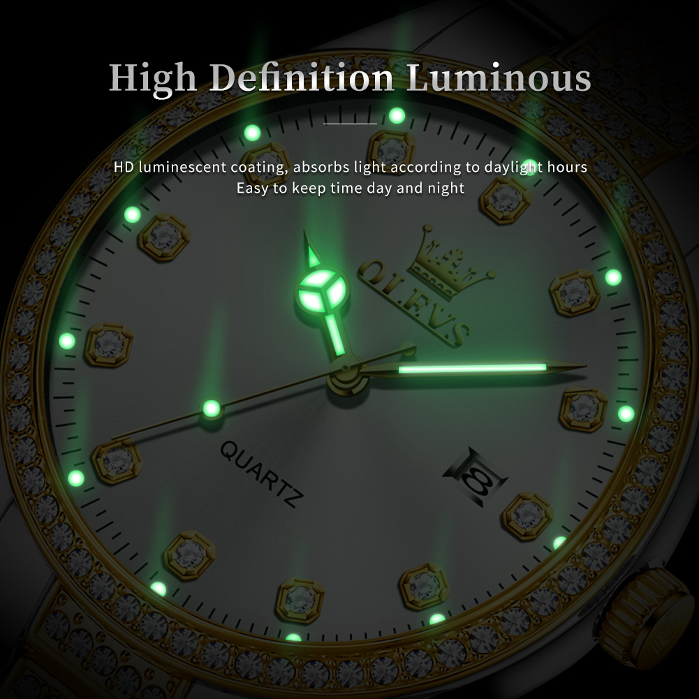 OLEVS 9905 All Diamond Luxury  - Luxury Watch All Brands 리뷰 및 가격