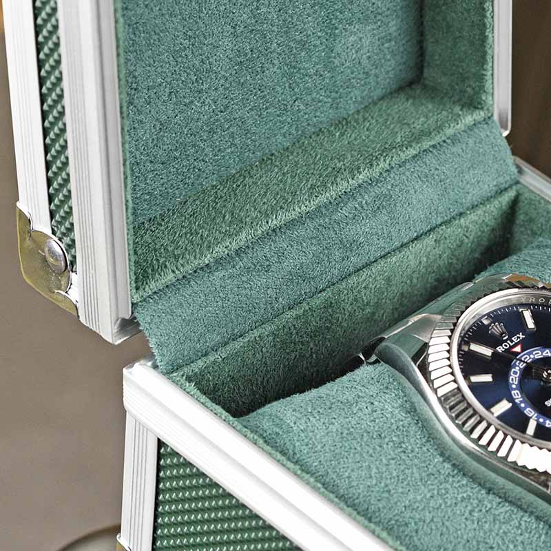 Portable Aluminum Watch Boxes  - Luxury Watch Case Travel 리뷰 및 가격