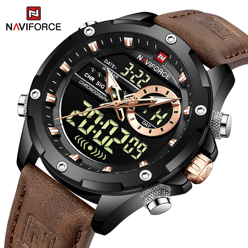 New NAVIFORCE Men Watches Quar - Luxury Watch Exhibition 리뷰 및 가격