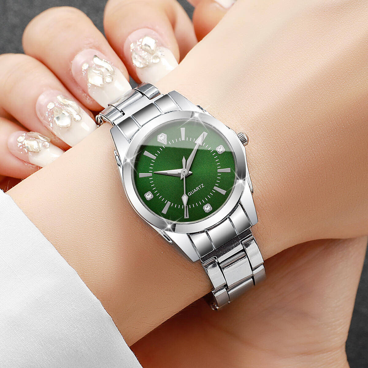 Luxury Rhinestone Women Watche - Luxury Watch Case Travel 리뷰 및 가격