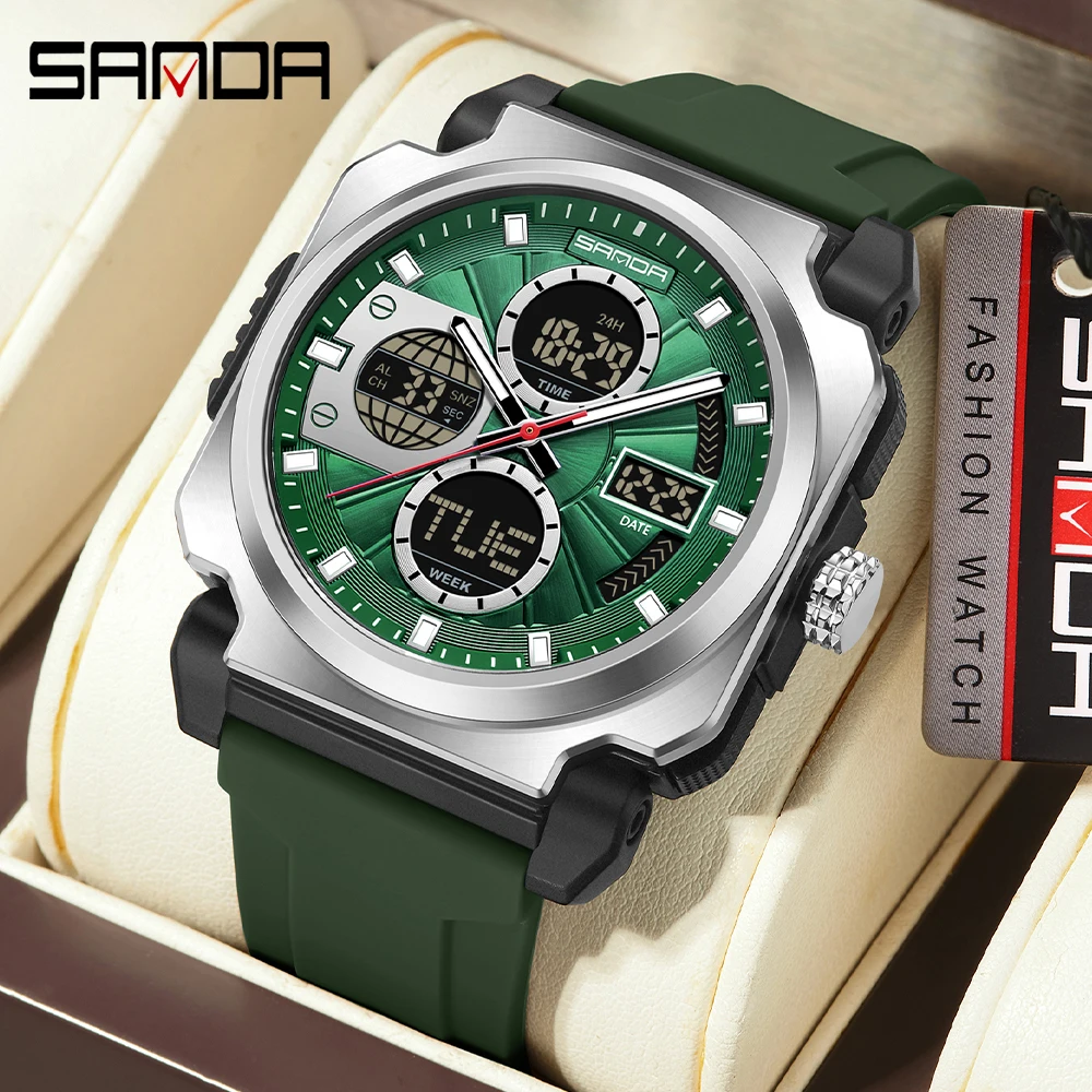 SANDA Men's Electronic Watch O - Luxury Watch Shop 리뷰 및 가격
